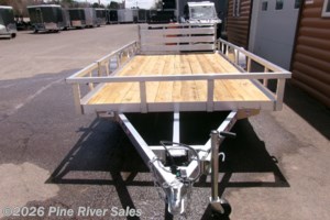 2026 H&H 82x14 Alum 5k GVWR Rail Side