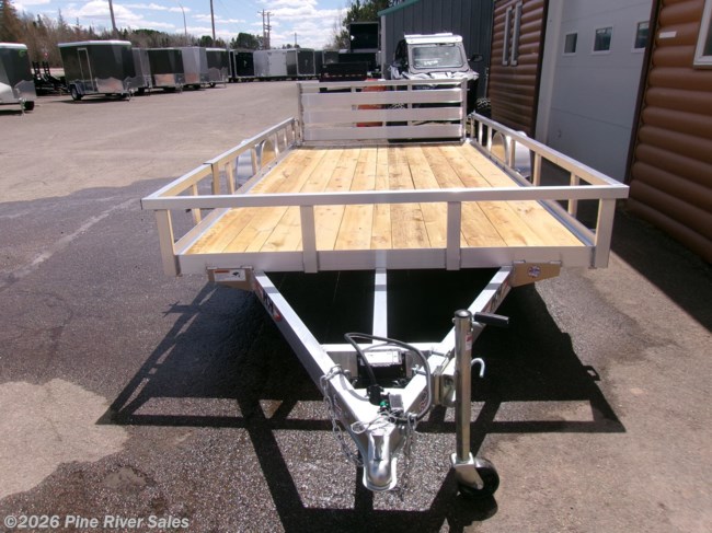 2026 H&H 82x14 Alum 5k GVWR Rail Side