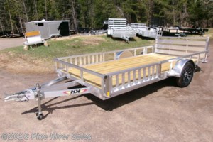 2026 H&H 14' Alum 3k ATV Utility Wood Deck UPGRADES
