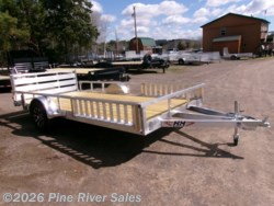 2026 H&H 14' Alum 3k ATV Utility Wood Deck UPGRADES - New Utility Trailer for sale by Pine River Sales in Cloquet, Minnesota