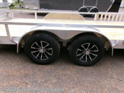 2026 H&H 82x16 Alum Wood Deck GVWR 7000K ATV Side - New Utility Trailer for sale by Pine River Sales in Cloquet, Minnesota