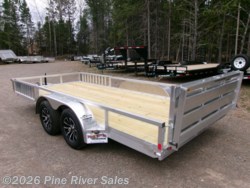 New 2026 H&H 82x16 Alum Wood Deck GVWR 7000K ATV Side available in Cloquet, Minnesota