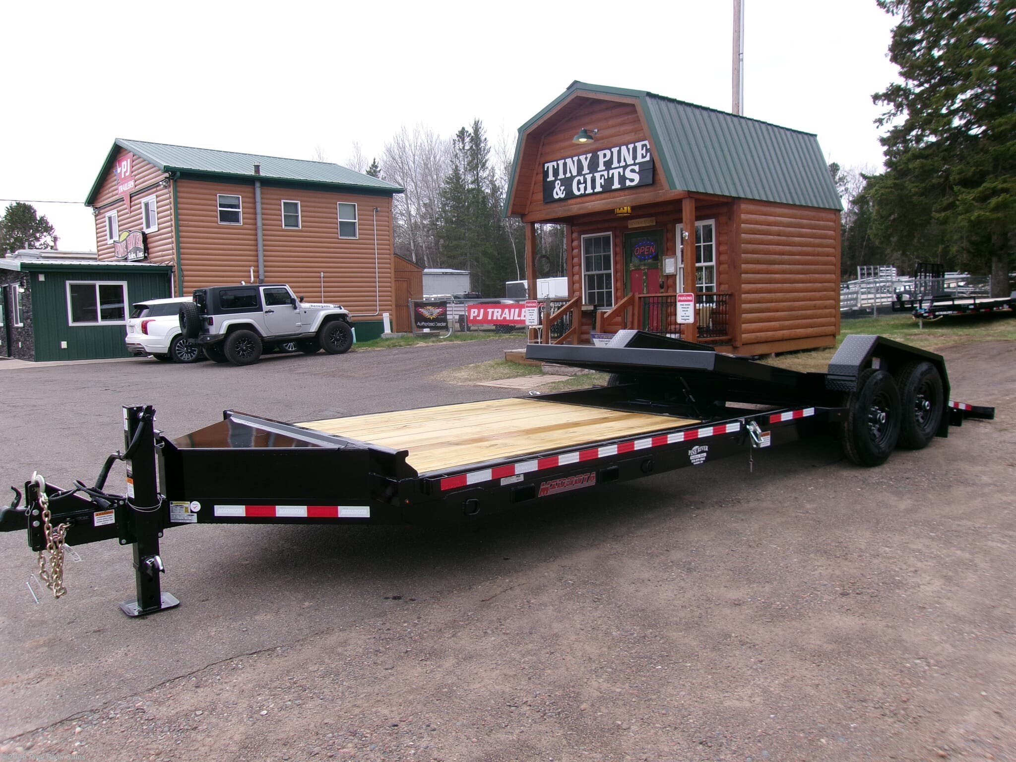2026 Midsota TB 83" x 24' Gravity Tilt Trailer 15.4k