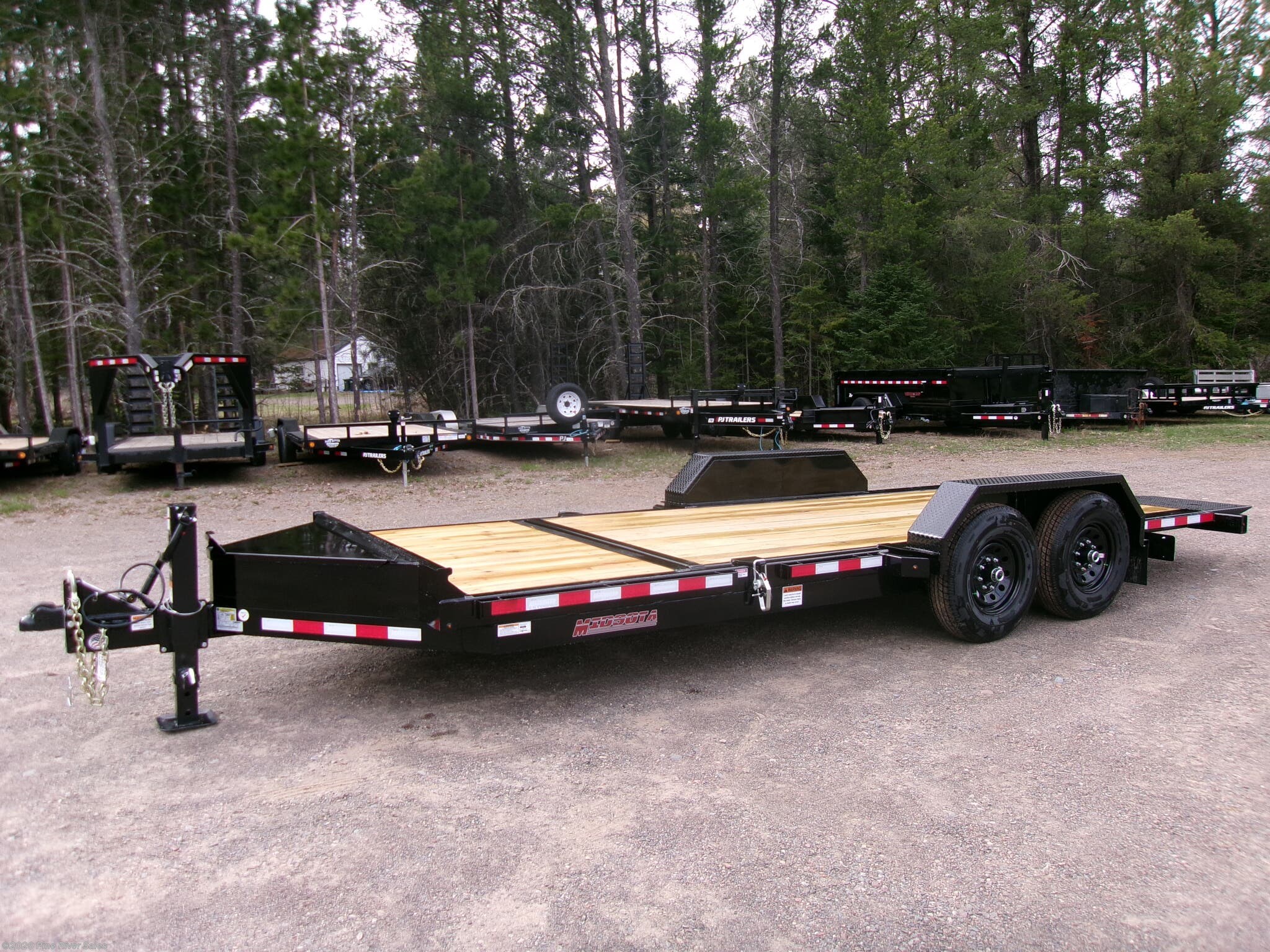 New 2026 Midsota TB 83" x 20' 15.4k Gravity Tilt Trailer available in Cloquet, Minnesota