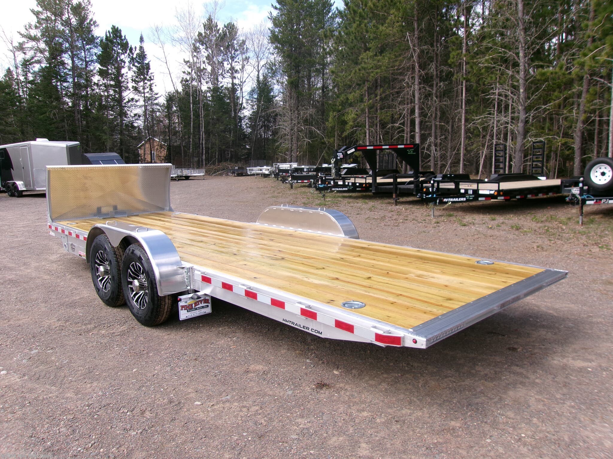 2026 H&H 82"x22' Alum Electric Tilt  Speed Loader 14K - New Tilt Deck Trailer for sale by Pine River Sales in Cloquet, Minnesota