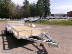2026 82x14 Alum 5k GVWR Rail Side by H&H from Pine River Sales in Cloquet, Minnesota