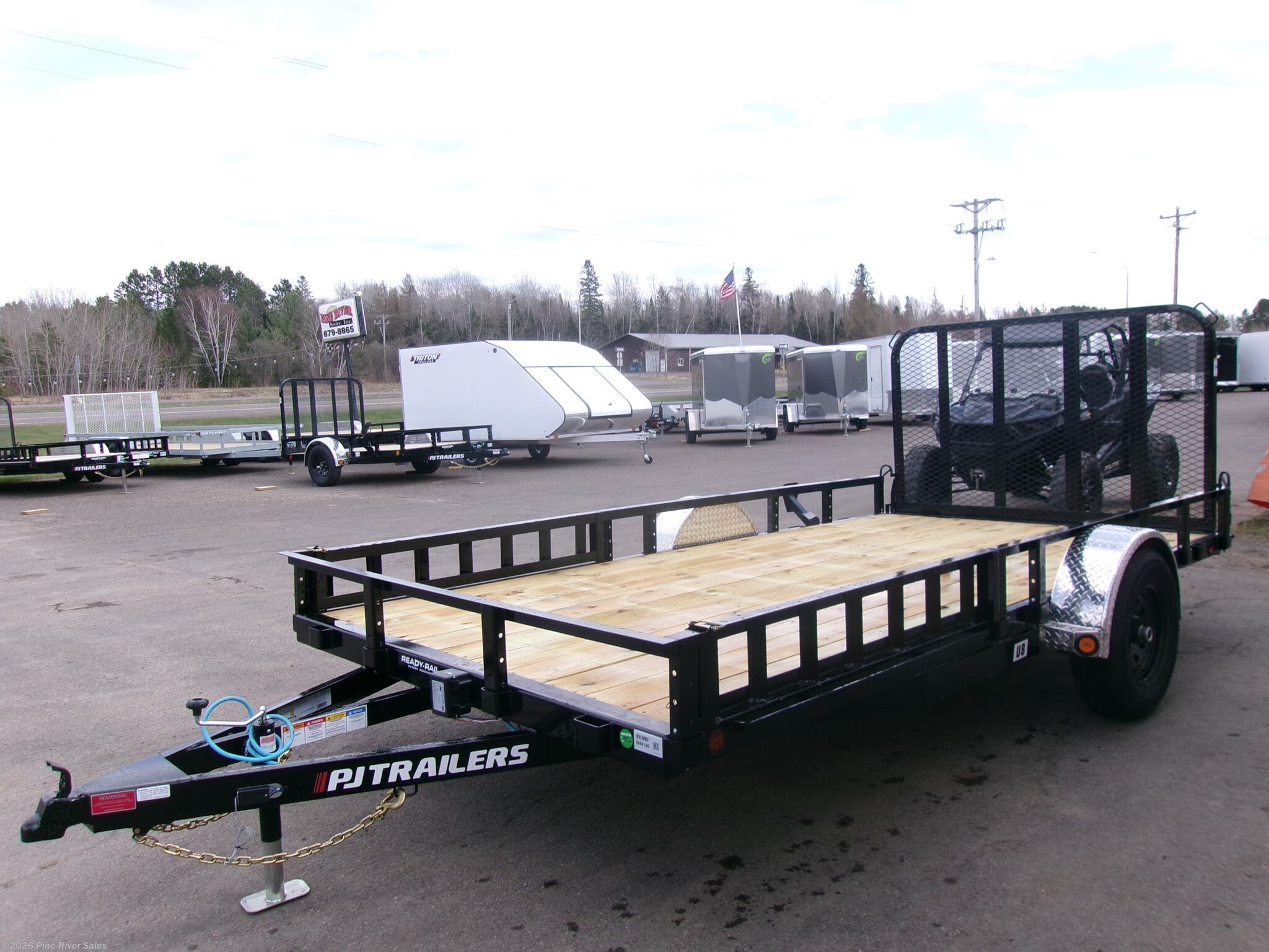2027 PJ Trailers UL UL-14 5K GVWR - New Utility Trailer for sale by Pine River Sales in Cloquet, Minnesota