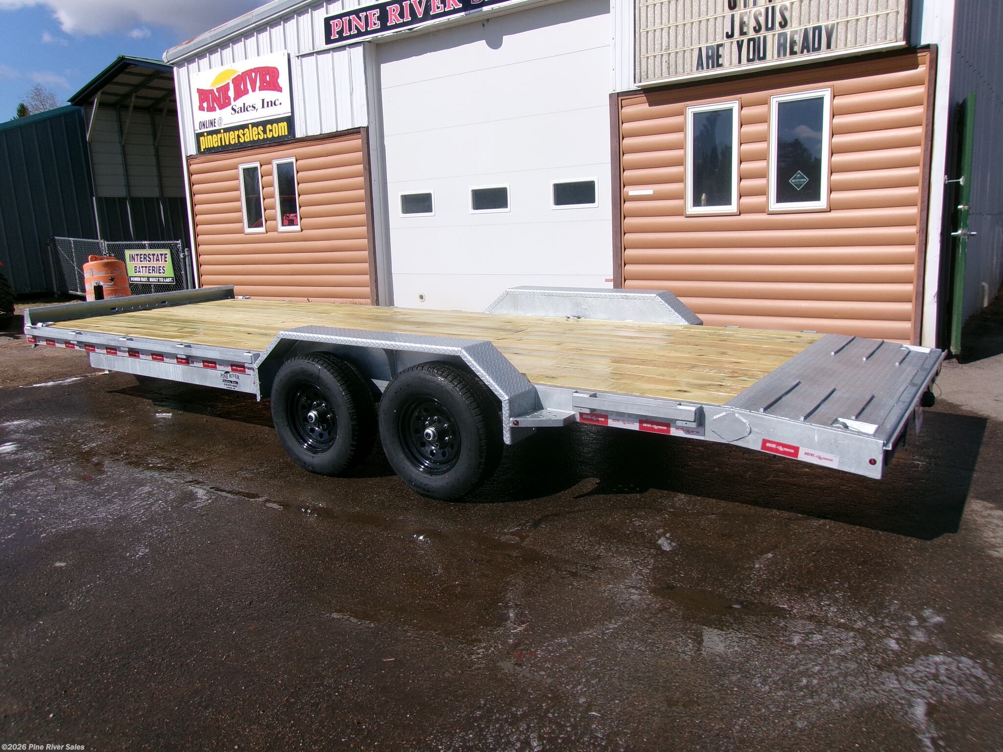 2026 Drive Trailers 82"x22' Galv. 10400#gvwr - New Equipment Trailer for sale by Pine River Sales in Cloquet, Minnesota