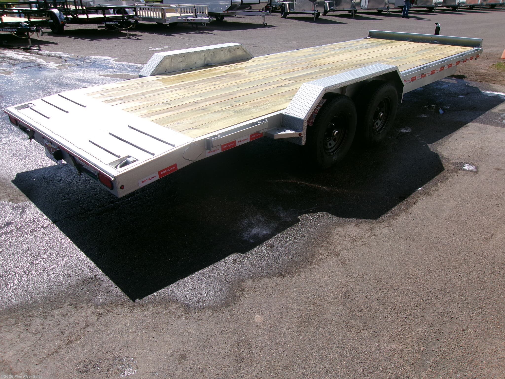 New 2026 Drive Trailers 82"x22' Galv. 10400#gvwr available in Cloquet, Minnesota