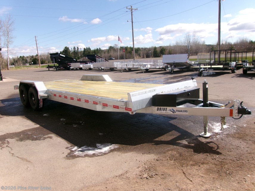 New 2026 Drive Trailers 82"x22' Galv. 10400#gvwr available in Cloquet, Minnesota