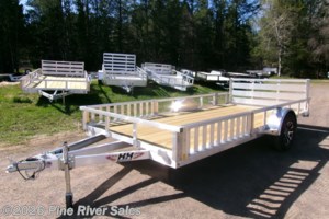 2026 H&H 82x14 Alum 3K GVWR Rail Side