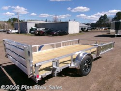 2026 82x14 Alum 3K GVWR Rail Side by H&H from Pine River Sales in Cloquet, Minnesota