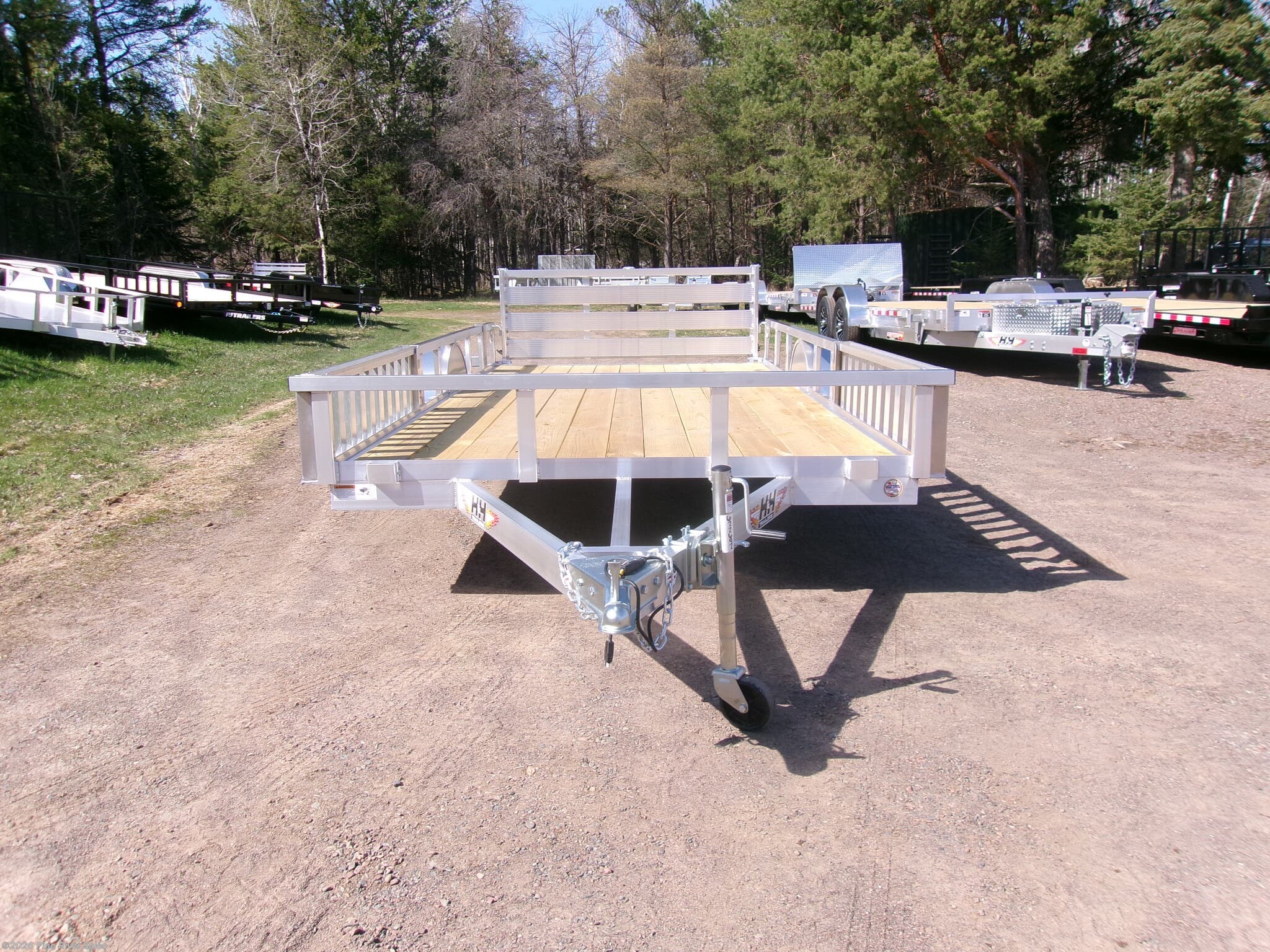 New 2026 H&H 82x14  Alum 3K GVWR Rail Side available in Cloquet, Minnesota