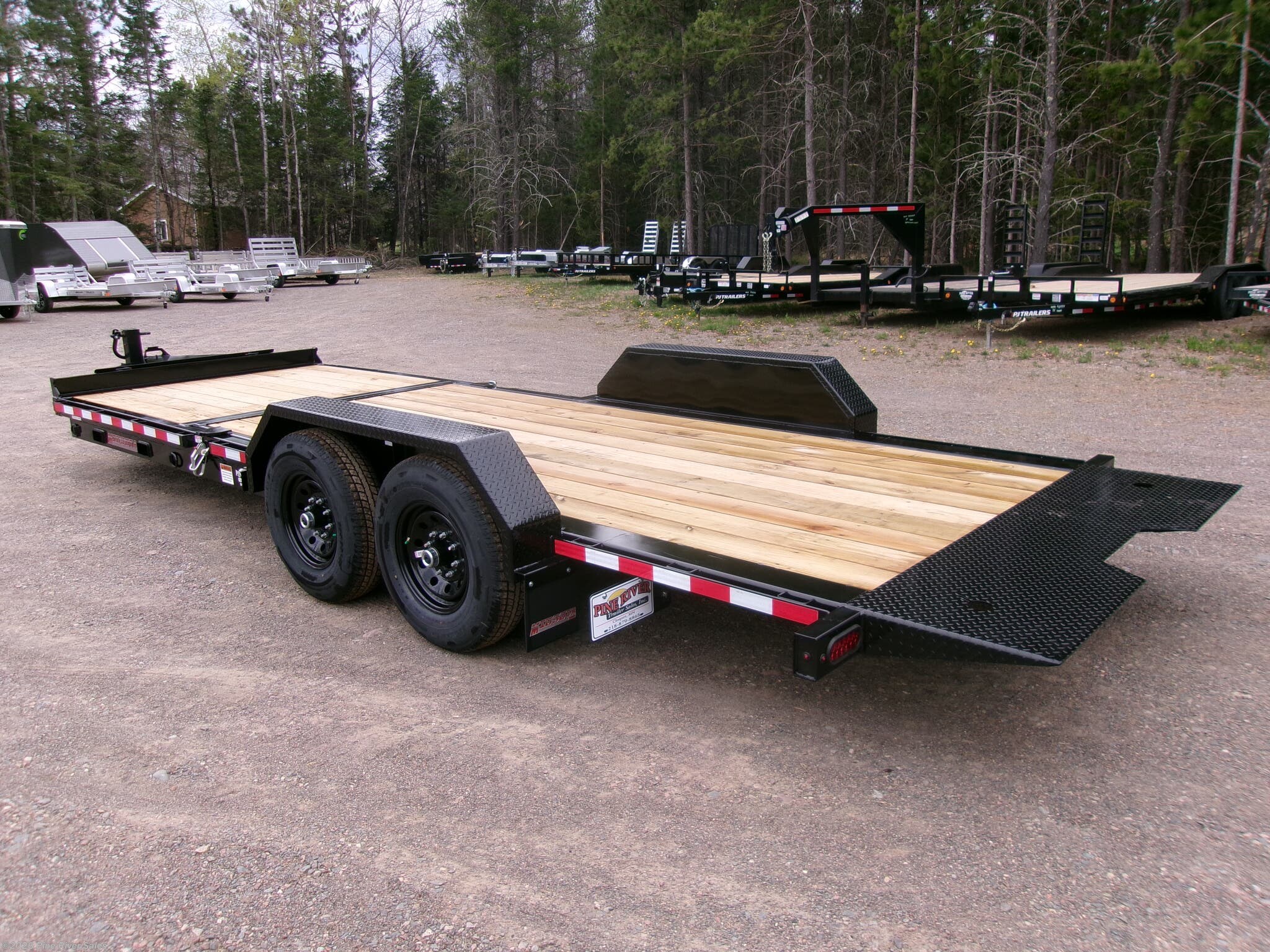 2026 Midsota TB 83" x 22' Gravity Tilt Trailer 15k