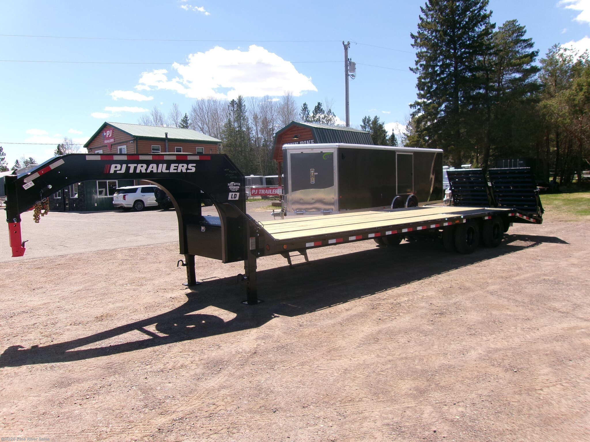 2027 PJ Trailers LD PJ 30' LOW PRO 25K GVWR FD W/ DUALS - New Equipment Trailer for sale by Pine River Sales in Cloquet, Minnesota