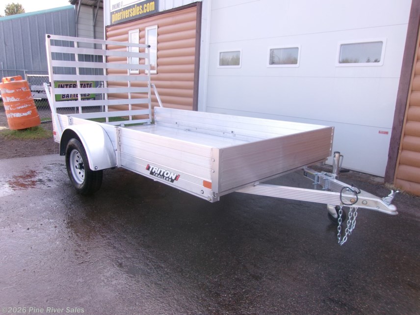 New 2026 Triton Trailers FIT Series 64" x10' Fit GVWR 2200 Alum Utility Trailer available in Cloquet, Minnesota