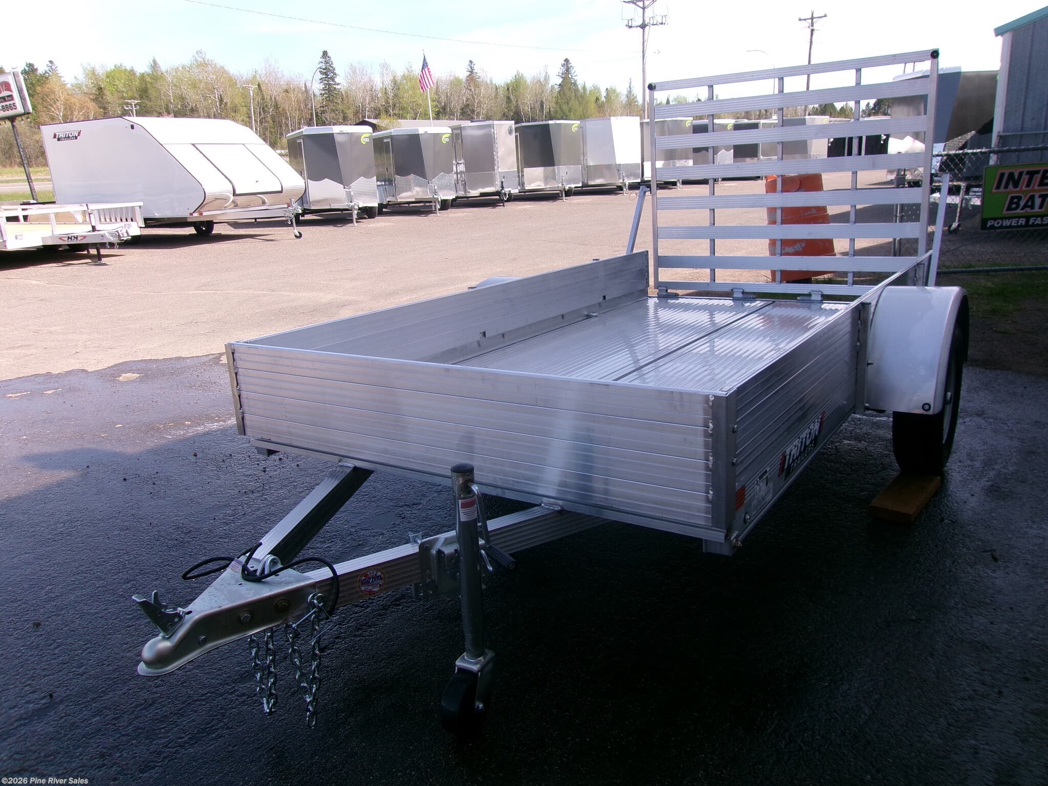 New 2026 Triton Trailers FIT Series 64" x10' Fit GVWR 2200 Alum Utility Trailer available in Cloquet, Minnesota