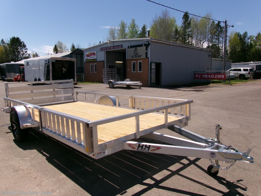 New 2026 H&H 82x14 Alum 3K GVWR Rail Side available in Cloquet, Minnesota