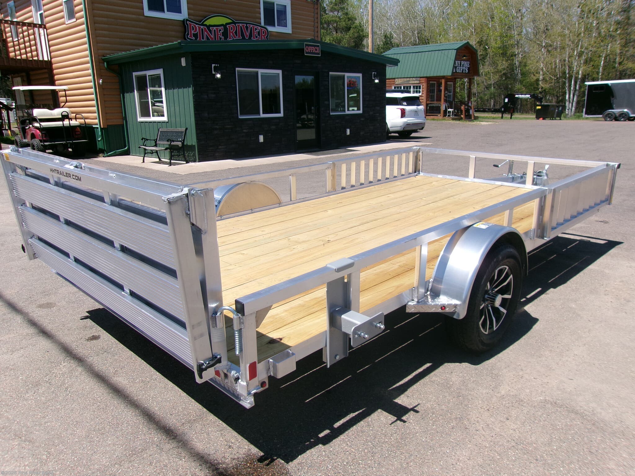 2026 82x14  Alum 3K GVWR Rail Side by H&H from Pine River Sales in Cloquet, Minnesota