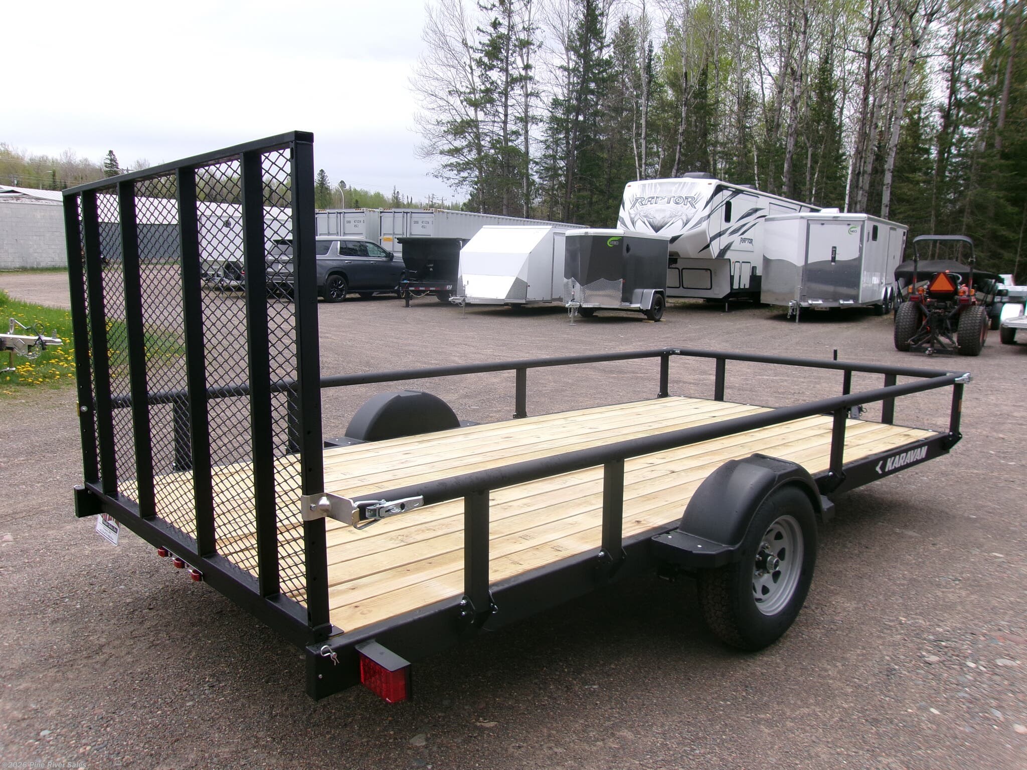 2027 Utility Trailer 81"x14' Karavan 3k Steel by Karavan from Pine River Sales in Cloquet, Minnesota