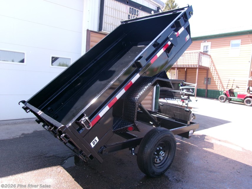 New 2027 PJ Trailers Dump 60" x 8' Dump 5k GVWR available in Cloquet, Minnesota