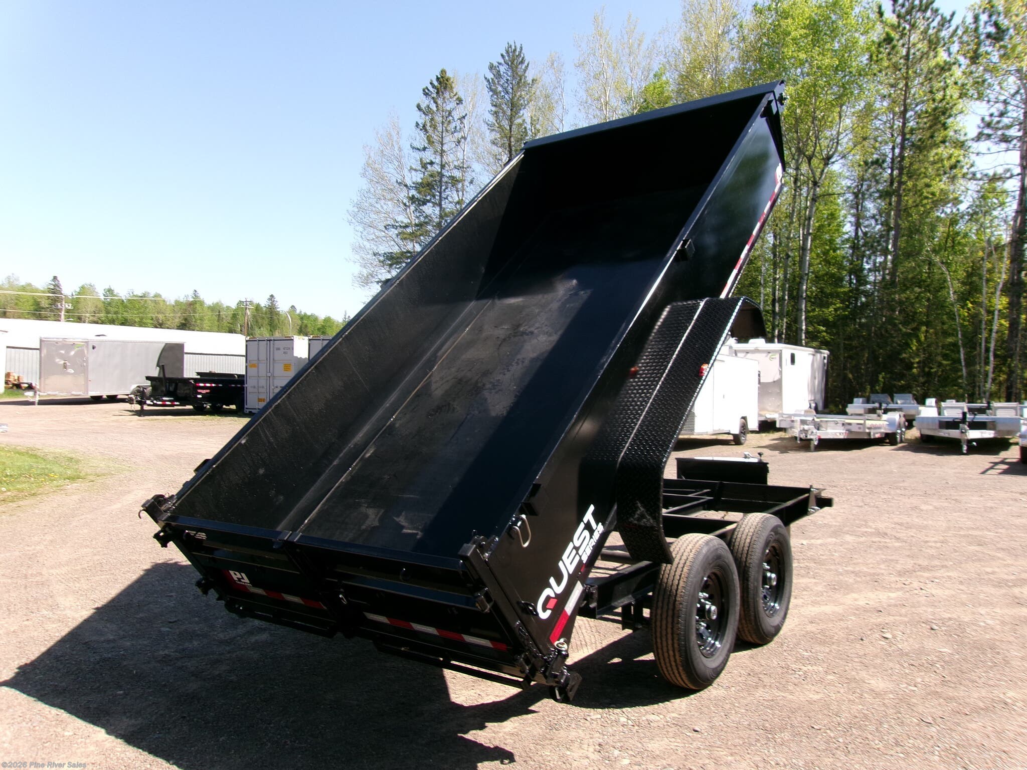 2026 PJ Trailers D7 2026PJ D7 83X14 DUMP 14K