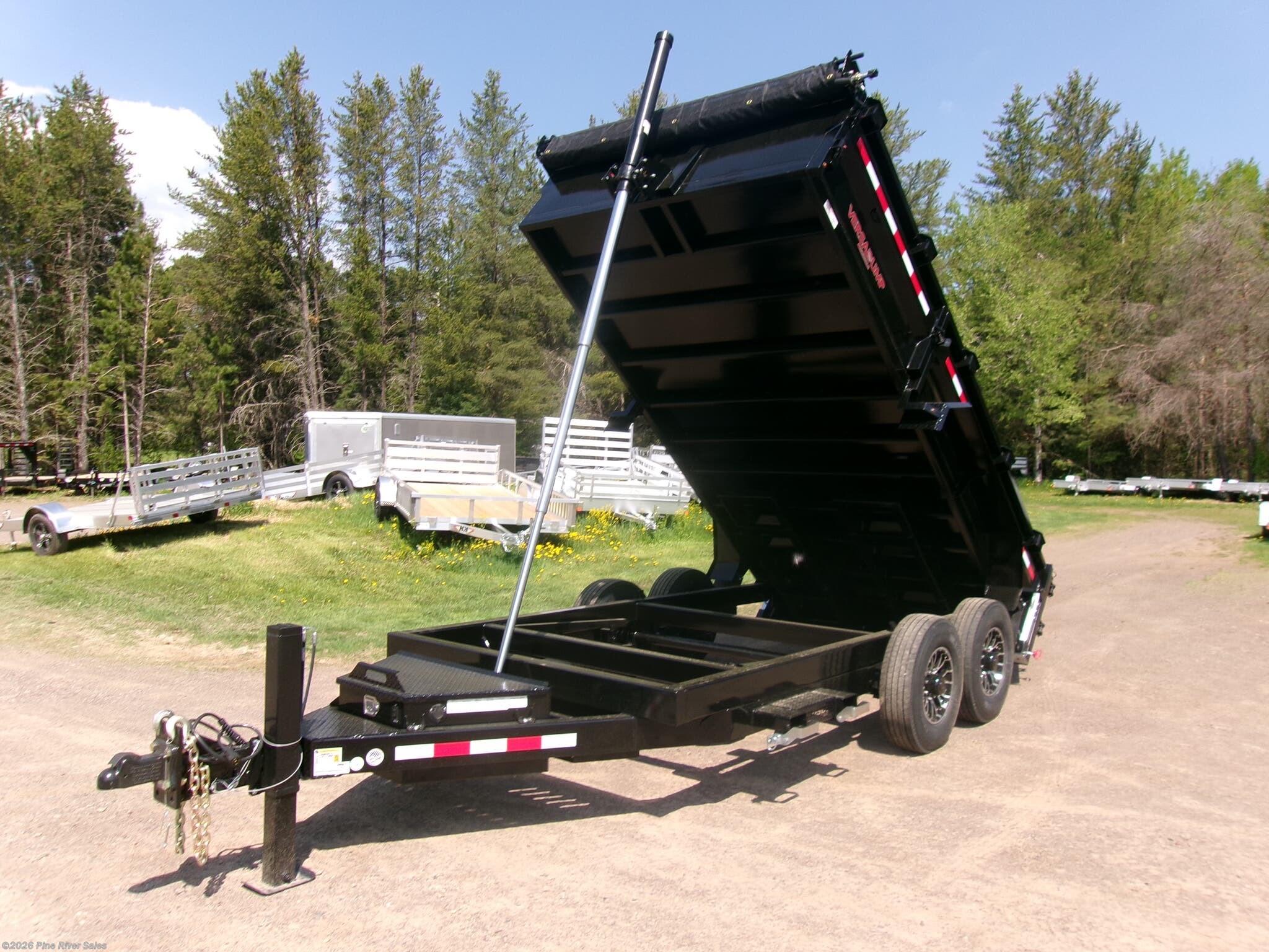 2026 Midsota HV 14' Dump Trailer Telescopic   15.4K