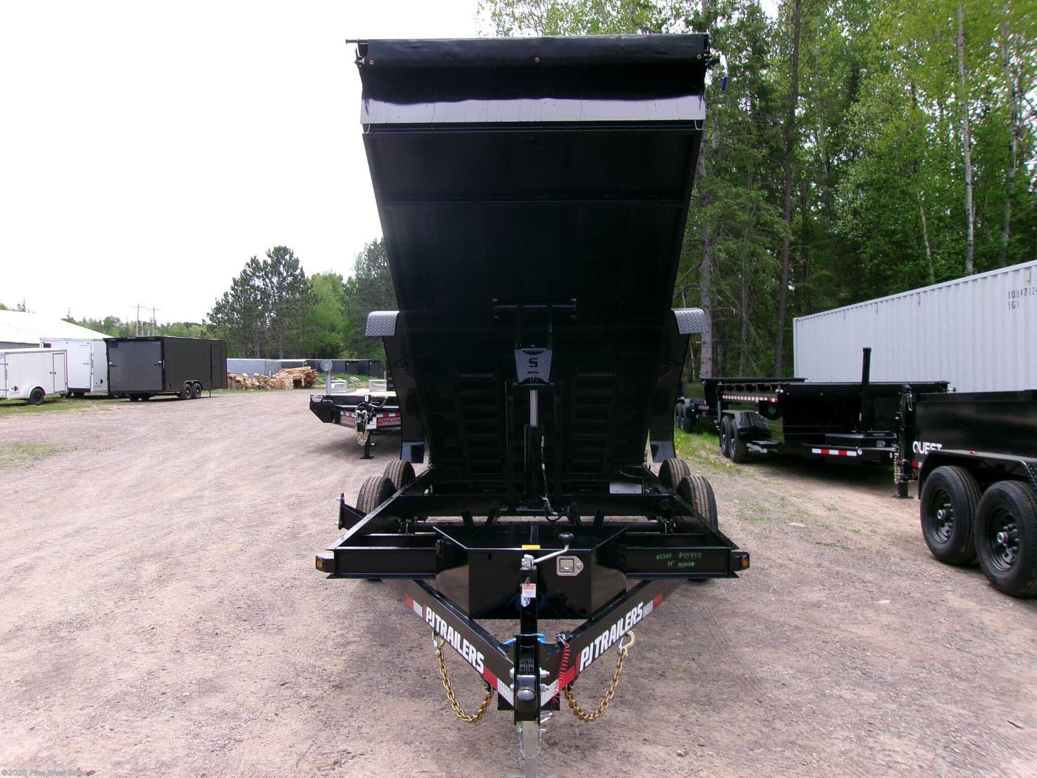 2027 PJ Trailers D7 2025 PJ D7 83X14 DUMP 14K - New Dump (Heavy Duty) Trailer for sale by Pine River Sales in Cloquet, Minnesota