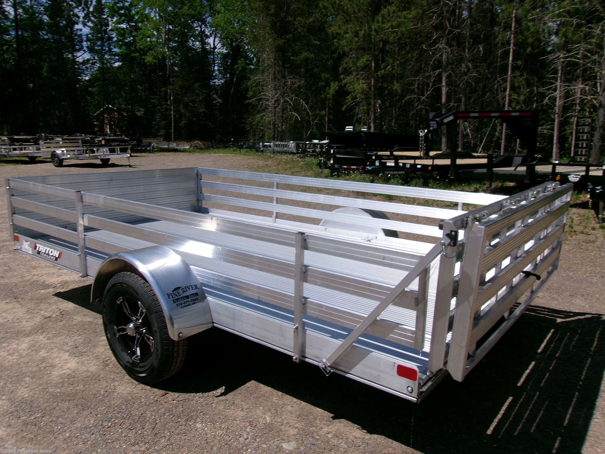 2026 FIT Series 82x12 ALL ALUM. FIT 3k GVWR by Triton Trailers from Pine River Sales in Cloquet, Minnesota