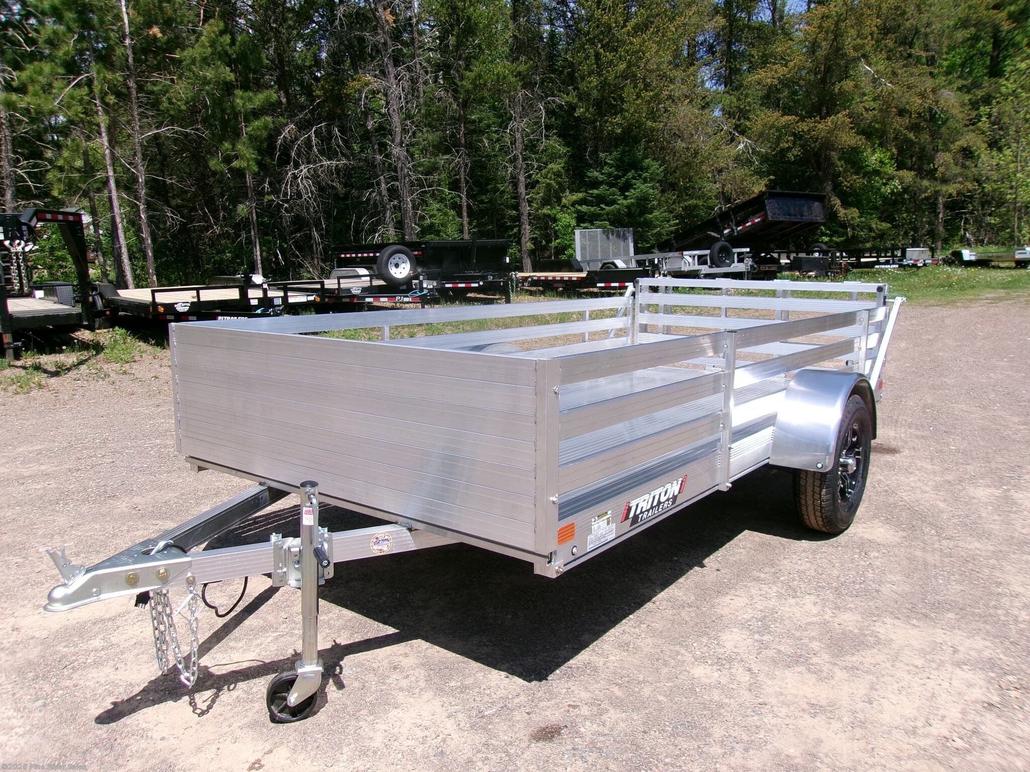2026 Triton Trailers FIT Series 72x12 Fix ALL ALUM, 3K GVWR - New Utility Trailer for sale by Pine River Sales in Cloquet, Minnesota