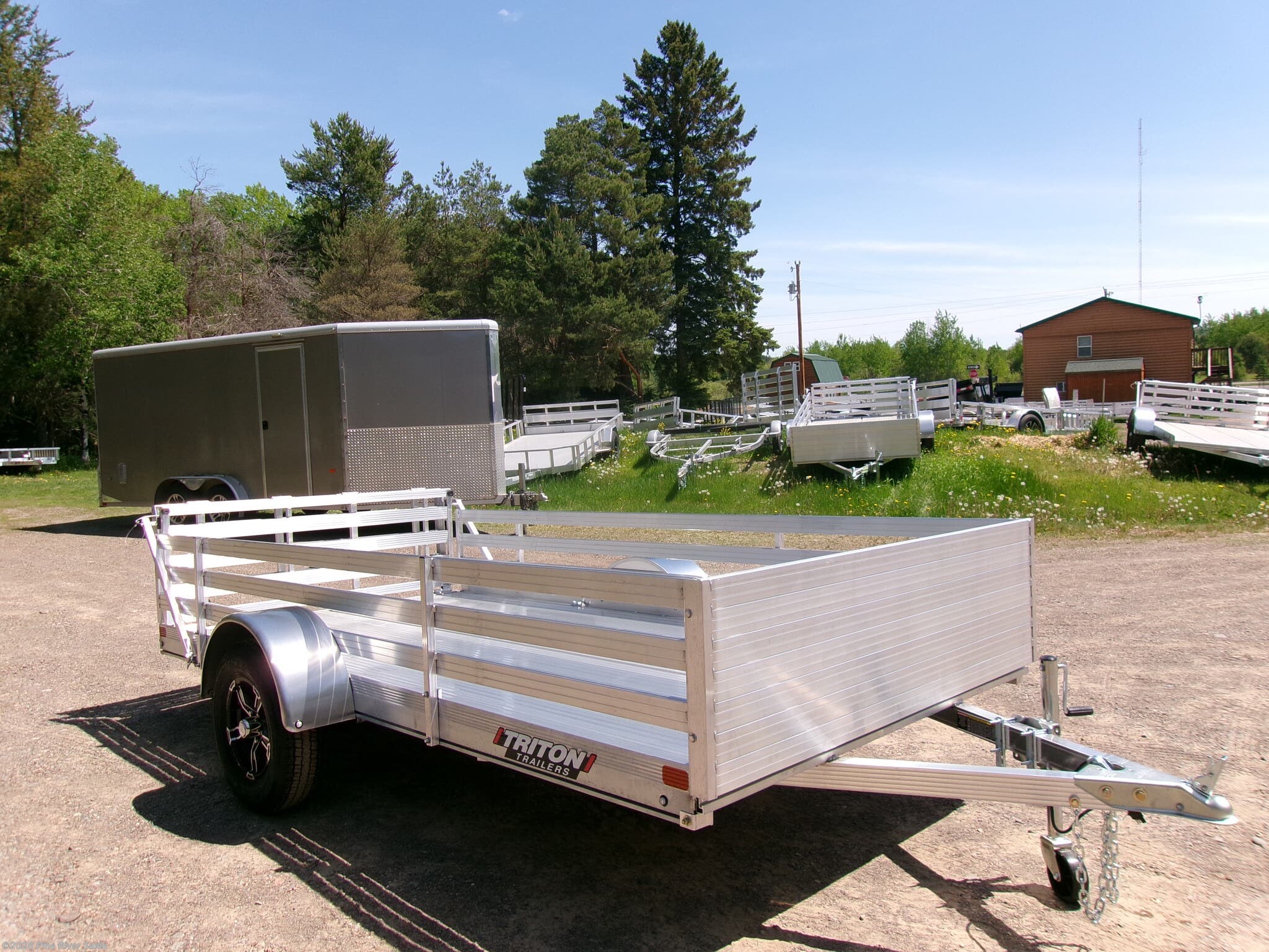 2026 FIT Series 72x12 Fix ALL ALUM, 3K GVWR by Triton Trailers from Pine River Sales in Cloquet, Minnesota