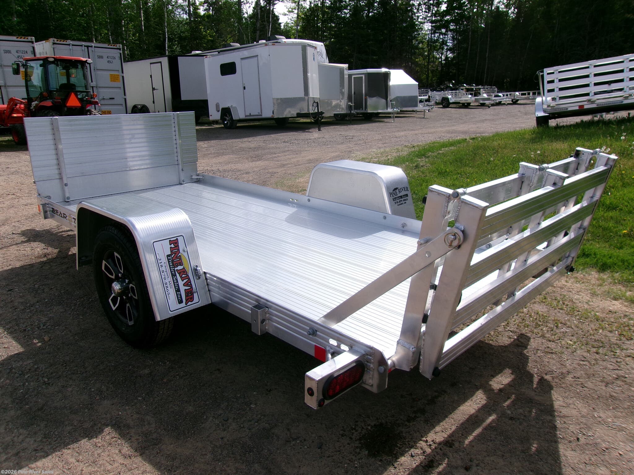 2026 Bear Track 53" x 120  GVWR 2165# Aluminum Utility Trailer - New Utility Trailer for sale by Pine River Sales in Cloquet, Minnesota