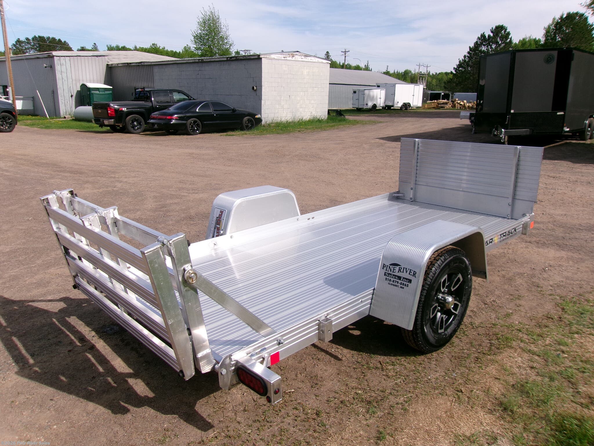 2026 53" x 120  GVWR 2165# Aluminum Utility Trailer by Bear Track from Pine River Sales in Cloquet, Minnesota