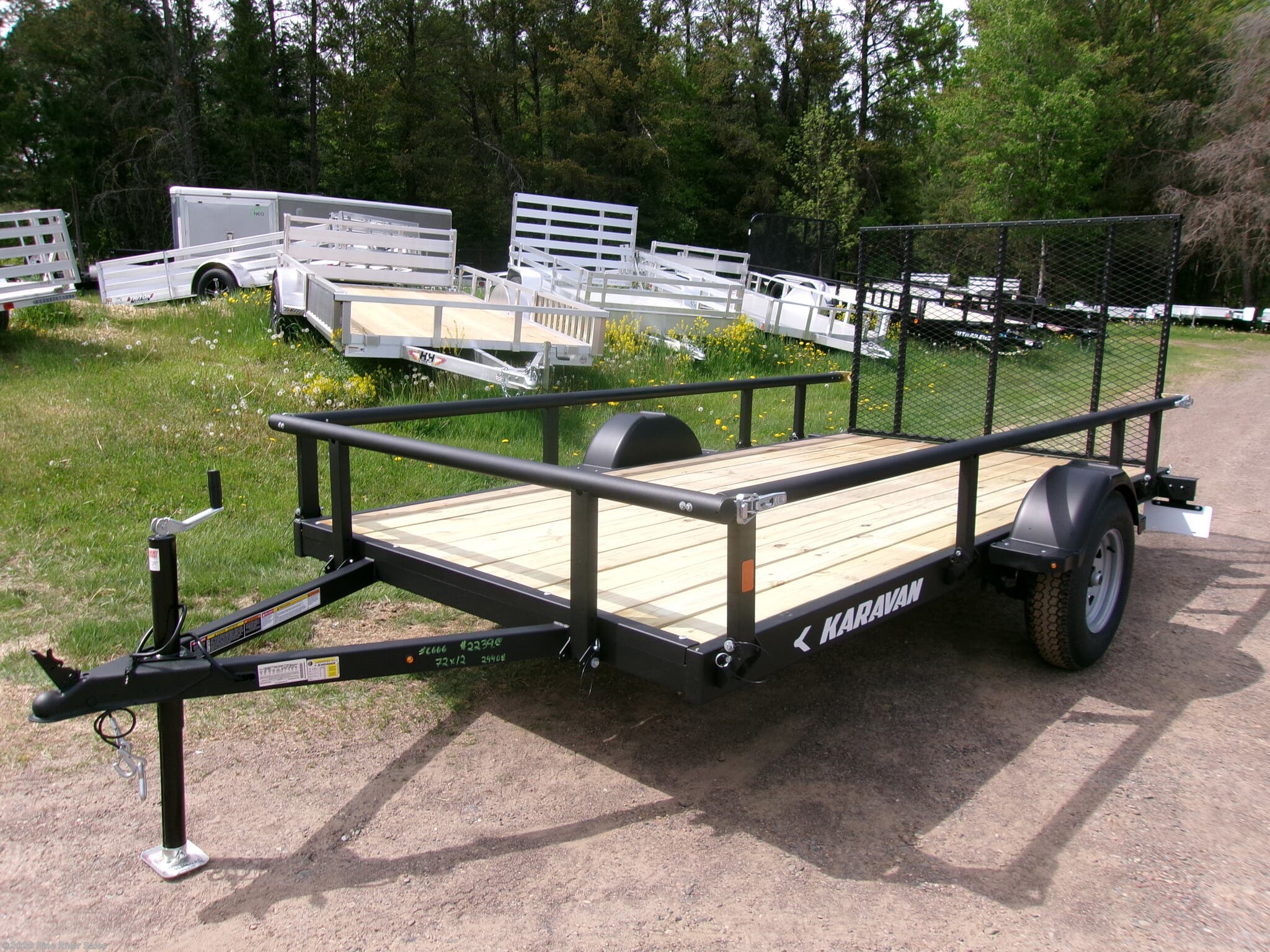 2026 Karavan Utility Trailer 72'x12 Karavan 3k Steel