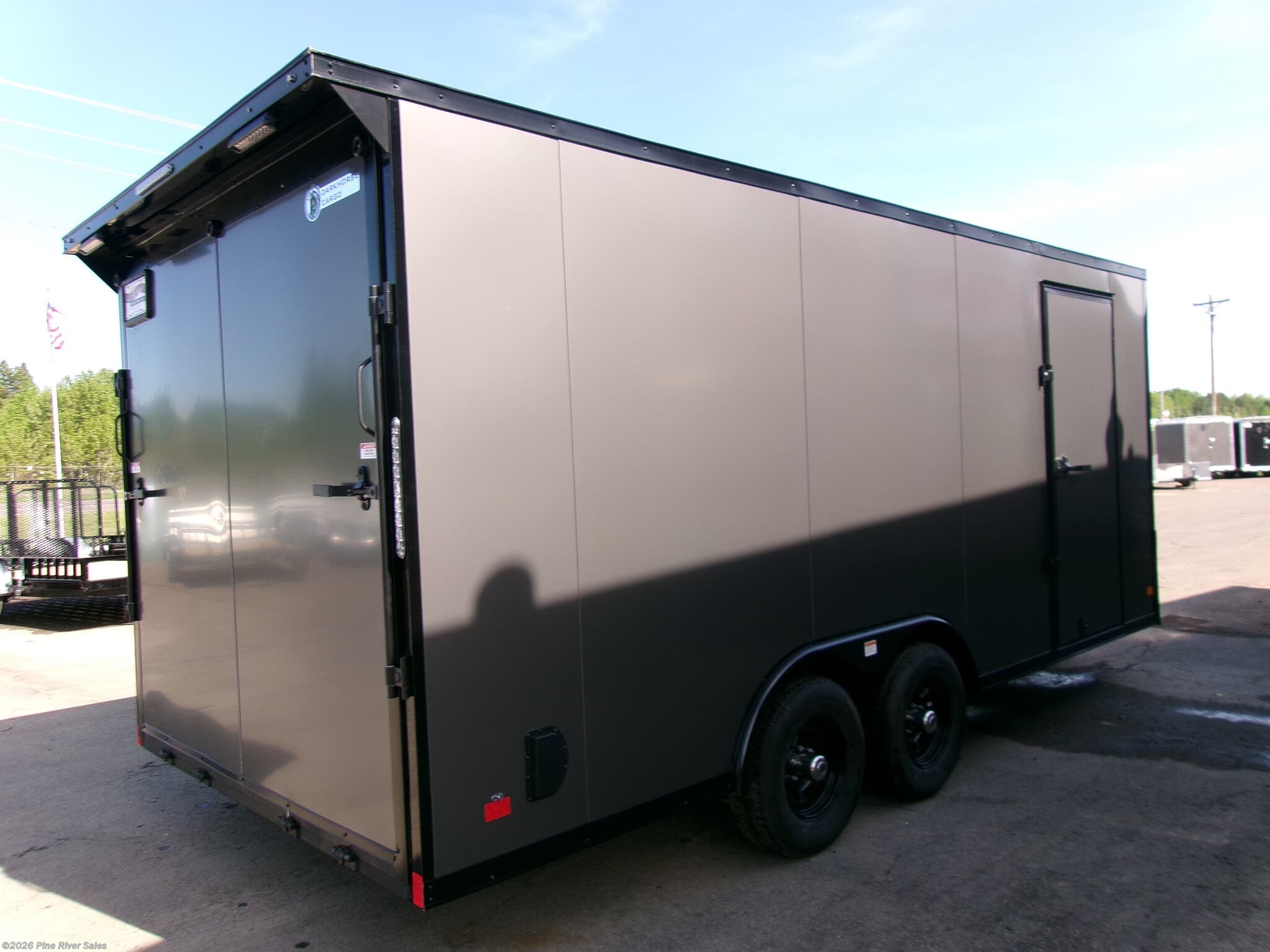 New 2026 Darkhorse Cargo DHW Series 8.5 x18  black pack 10k GVWR available in Cloquet, Minnesota