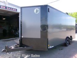 2026 Darkhorse Cargo DHW Series 8.5 x18 black pack 10k GVWR - New Cargo Trailer for sale by Pine River Sales in Cloquet, Minnesota