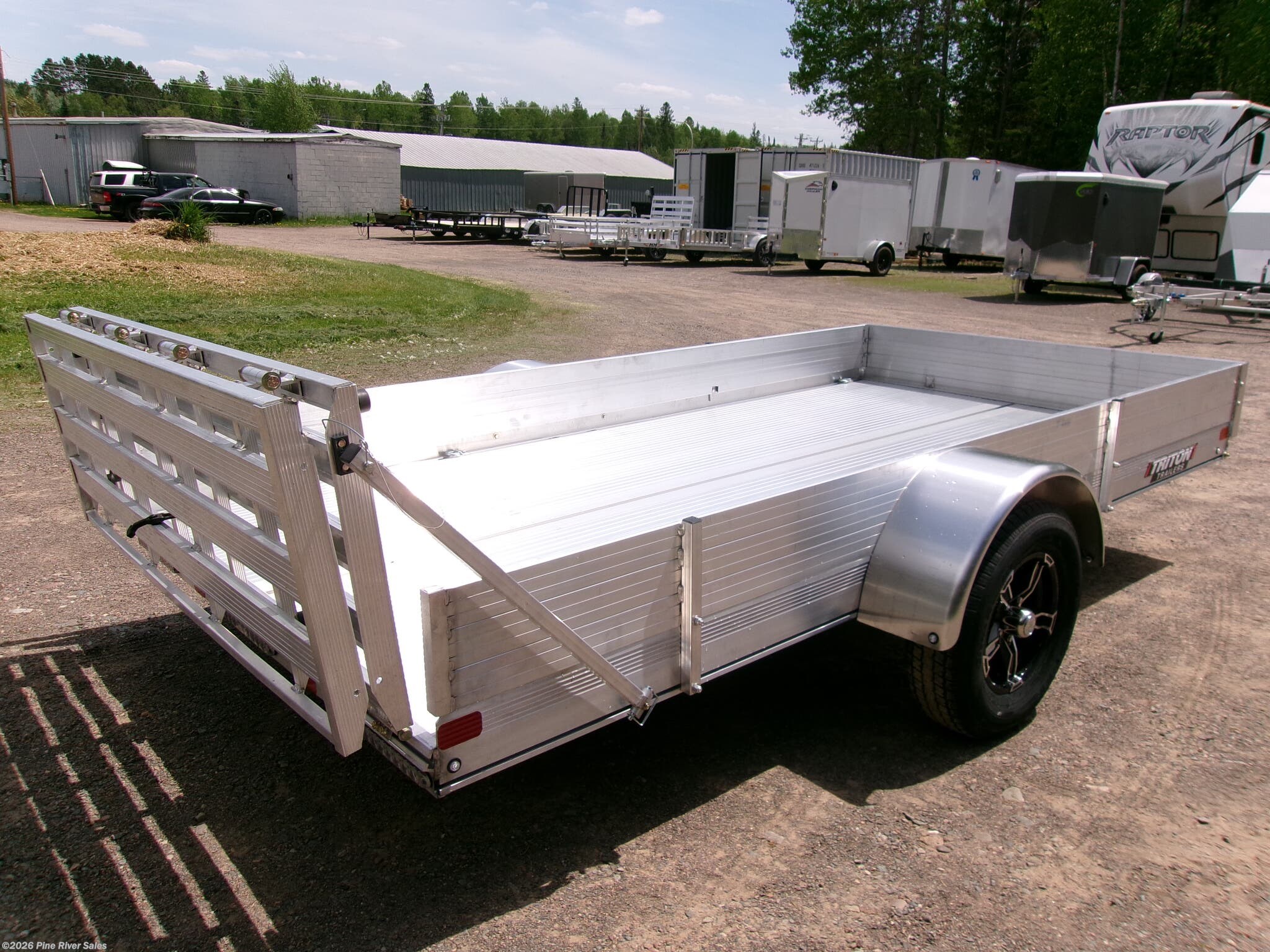 2026 Triton Trailers FIT Series 72x12 Fix ALL ALUM, 3K GVWR