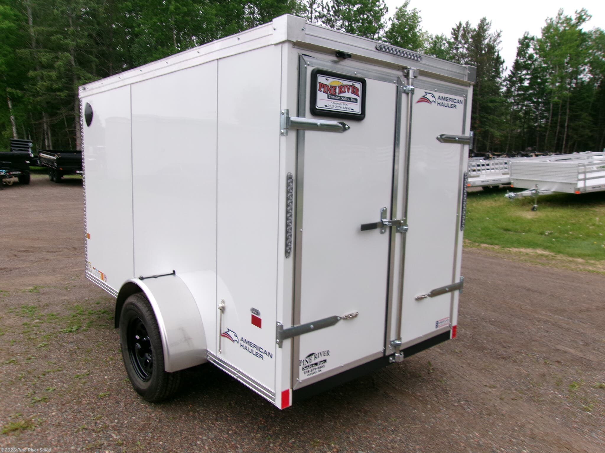 2026 American Hauler 5x10 3k  GVWR - New Cargo Trailer for sale by Pine River Sales in Cloquet, Minnesota