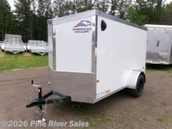 2026 5x10 3k GVWR by American Hauler from Pine River Sales in Cloquet, Minnesota