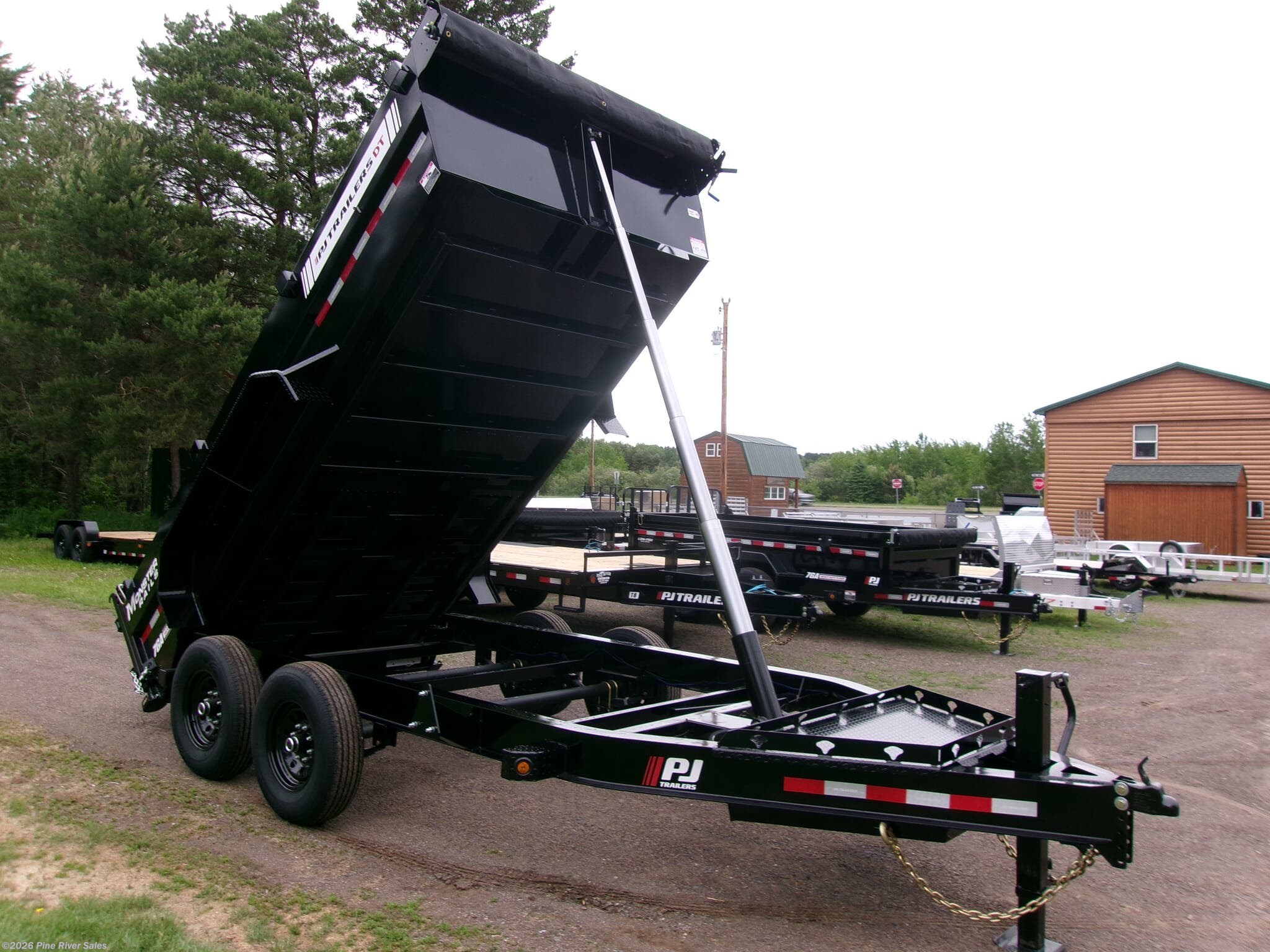 2026 PJ Trailers DT TELE-DUMP TRAILER 15.4K GVWR