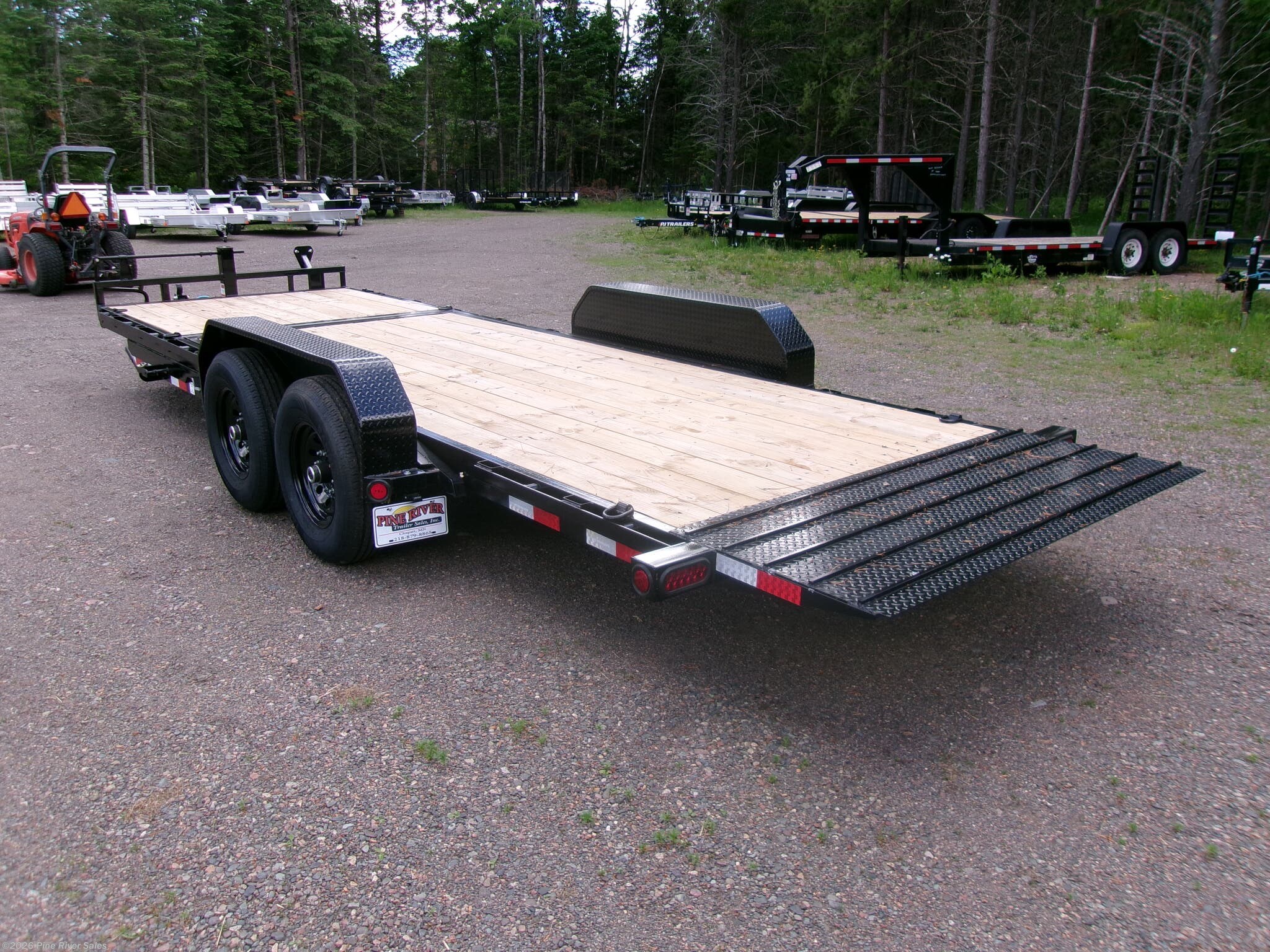 2027 T6 22' Tilt 14k by PJ Trailers from Pine River Sales in Cloquet, Minnesota