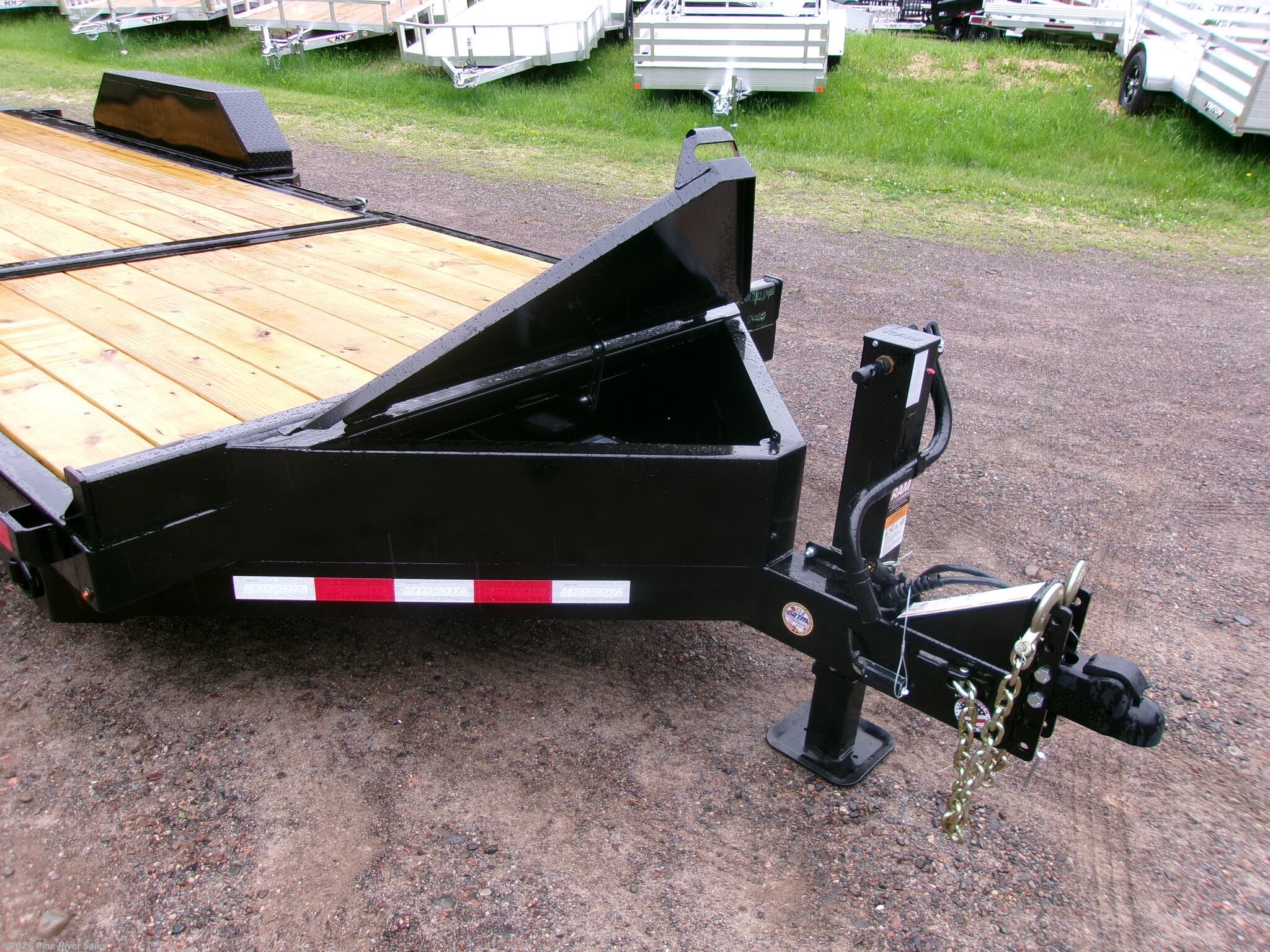 New 2026 Midsota TB 83" x 22' Gravity Tilt Trailer 17,600# GVWR available in Cloquet, Minnesota