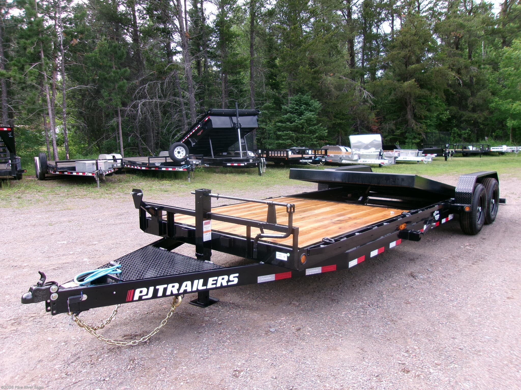 2027 PJ Trailers T6 24' Tilt 14k GVWR - New Tilt Deck Trailer for sale by Pine River Sales in Cloquet, Minnesota