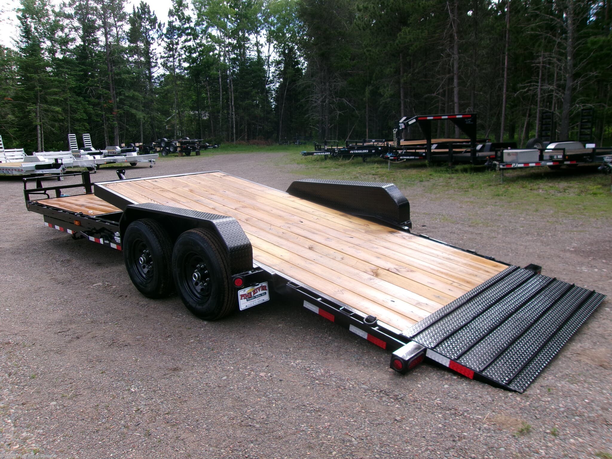 2027 T6 24' Tilt 14k GVWR by PJ Trailers from Pine River Sales in Cloquet, Minnesota