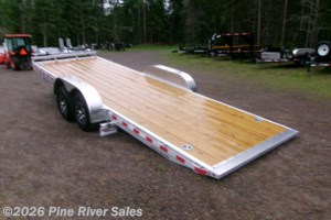 2026 H&H 22' Alum, 10K Speed Low pro Electric Tilt Trailer