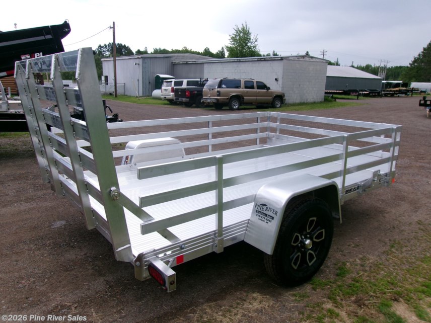 New 2026 Bear Track 76" x120" 3K GVWR Alum Utility Trailer available in Cloquet, Minnesota