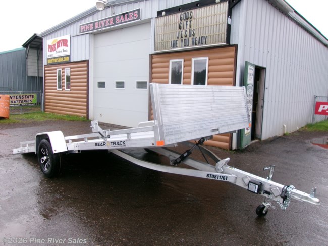 2026 Bear Track 81" x 176" Alum Tilt Trailer 3.5k