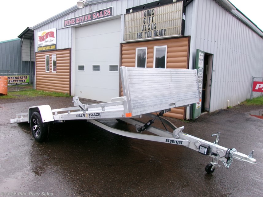 New 2026 Bear Track 81" x 176" Alum Tilt Trailer 3.5k available in Cloquet, Minnesota