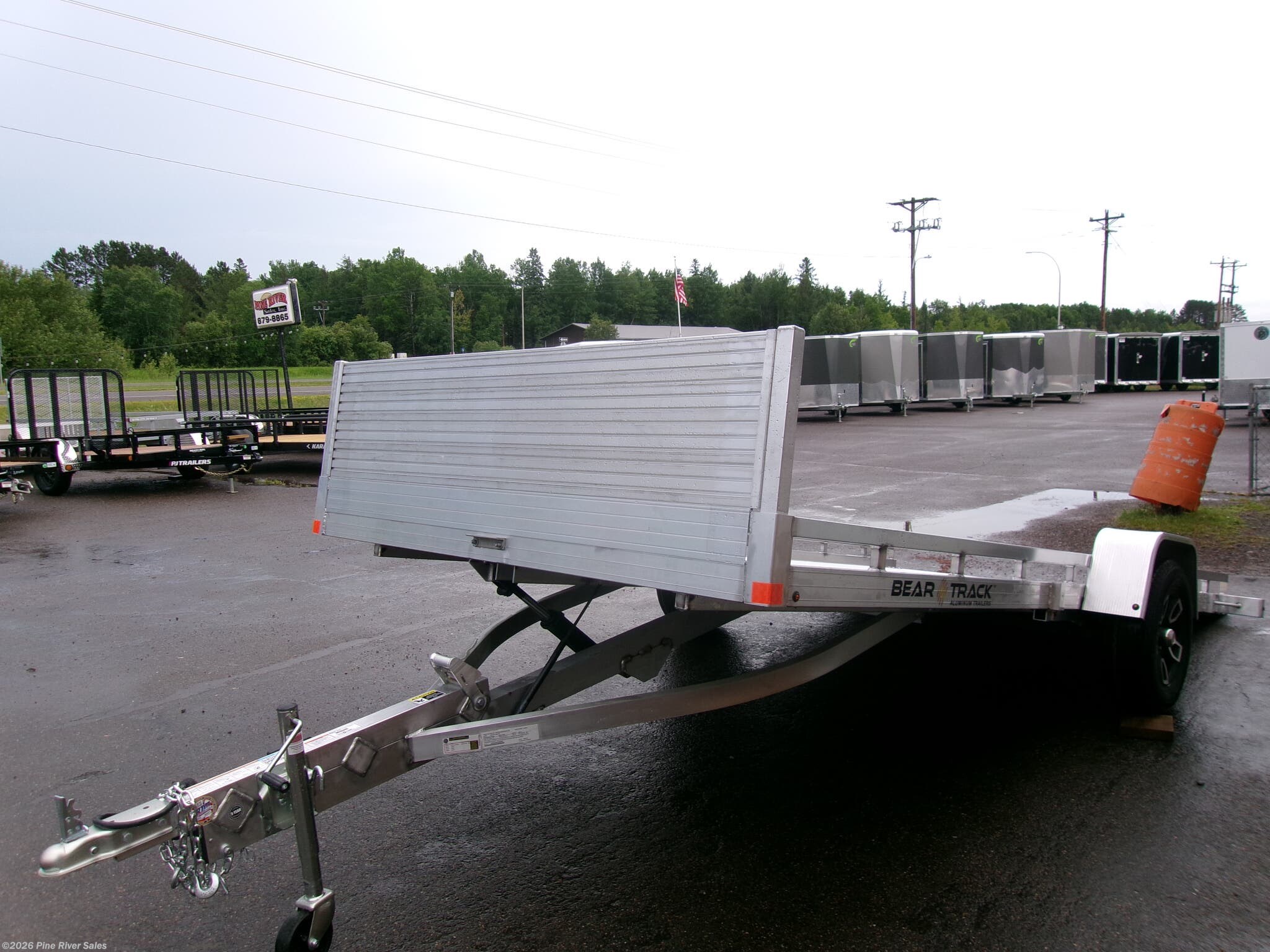 2026 Bear Track 81" x 176"  Alum Tilt Trailer 3.5k - New Utility Trailer for sale by Pine River Sales in Cloquet, Minnesota