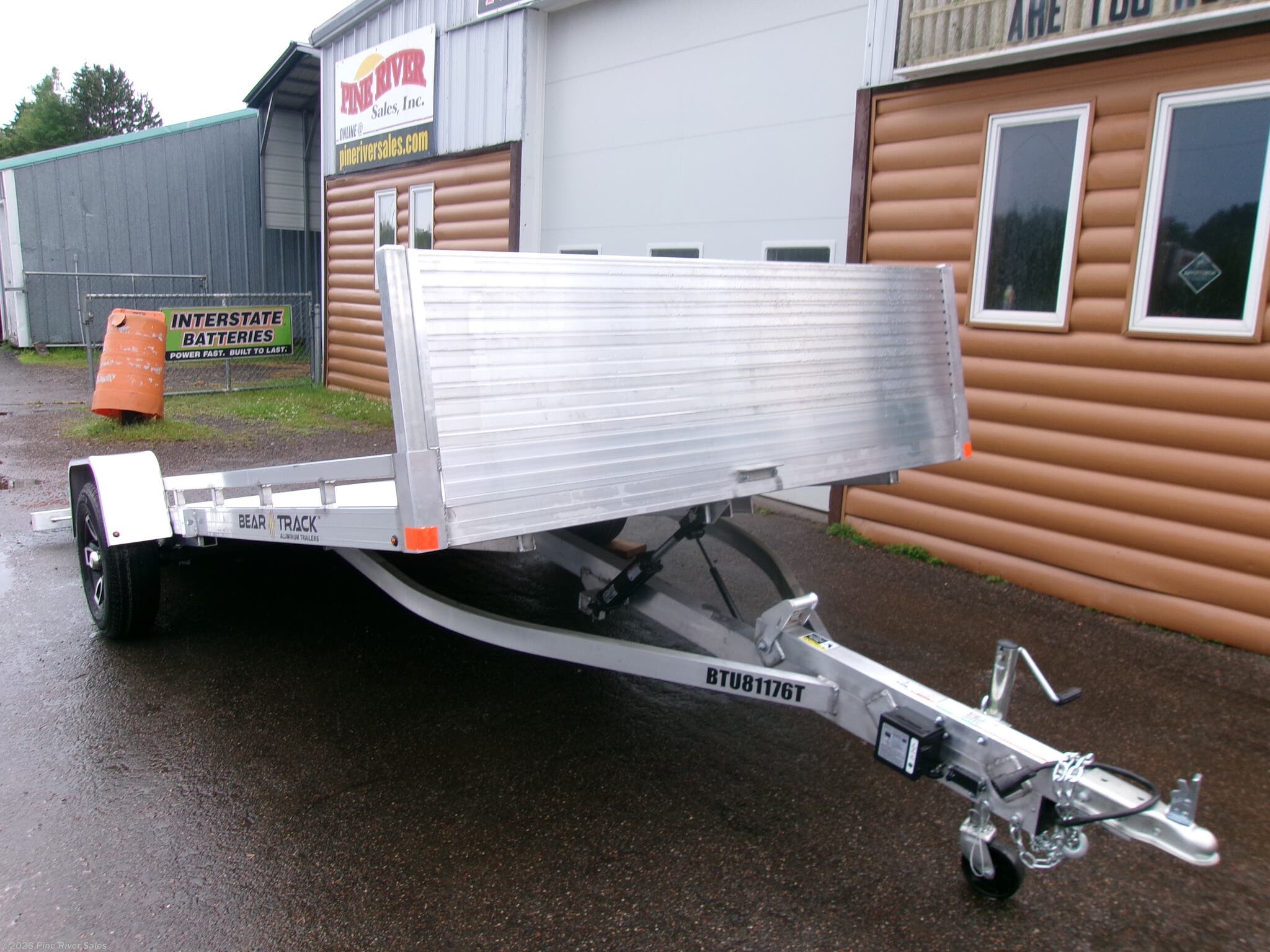 2026 Bear Track 81" x 176"  Alum Tilt Trailer 3.5k